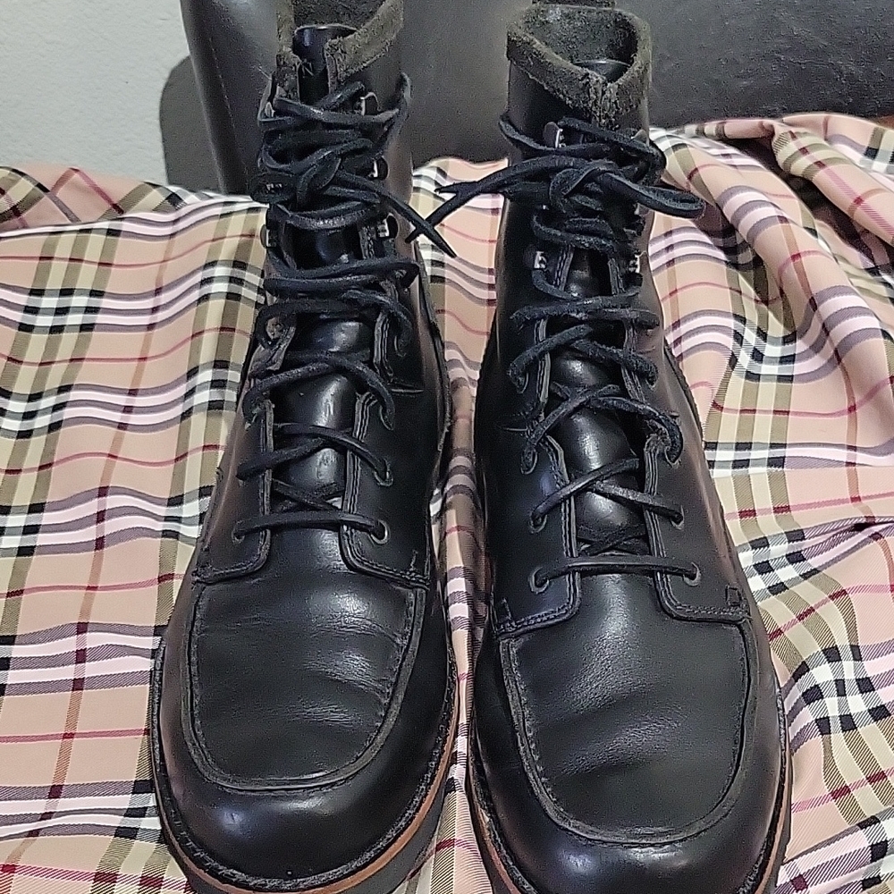 Timberland Black Leather Men's Boots